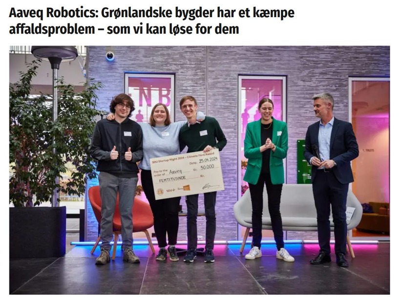 Greenlandic Villages Face Massive Waste Problem - Aaveq Can Solve It
