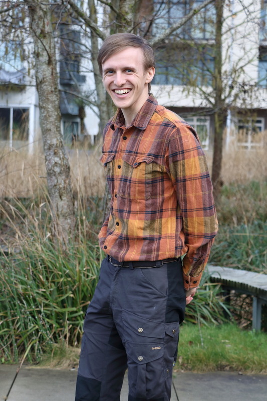 Co-founder Magne posing for a half-body photo