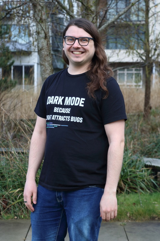 Co-founder Magnus posing for a half-body photo