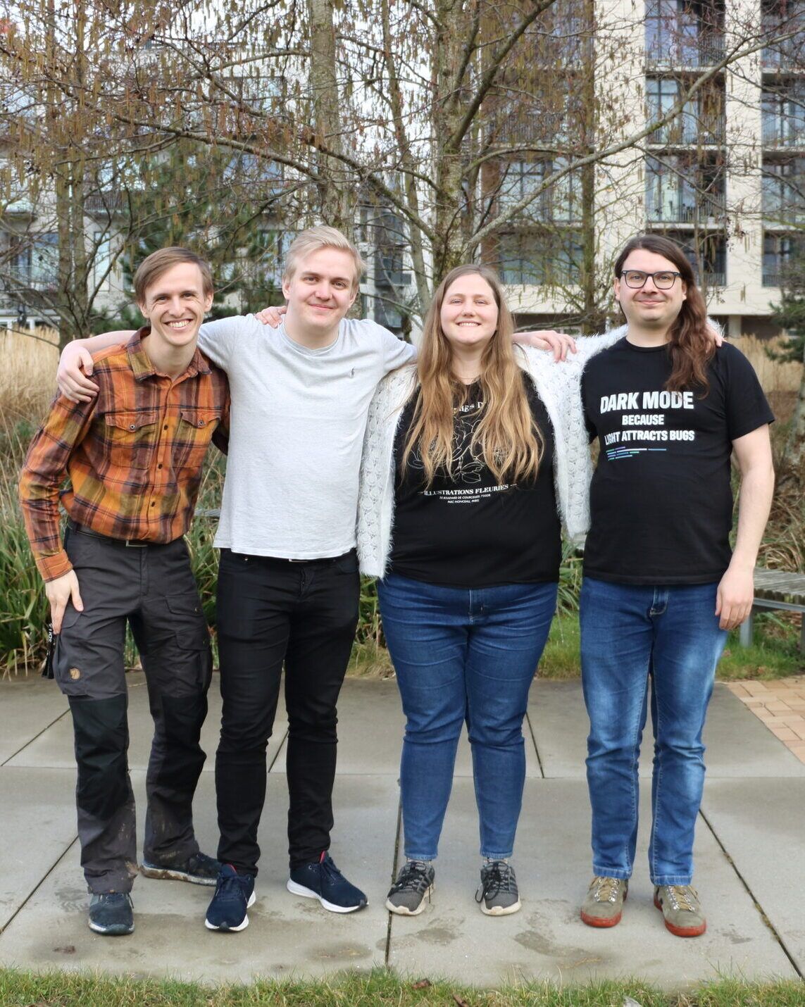 Picture of the 4 aaveq Co-founders