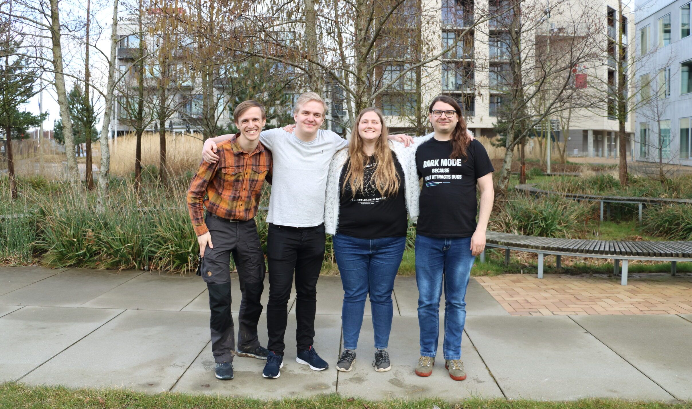 Picture of the 4 aaveq Co-founders